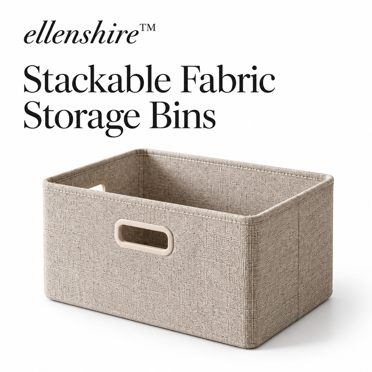 ๐๐ฅ๐ฅ๐๐ง๐ฌ๐ก๐ข๐ซ๐โข Stackable Fabric Storage Bins