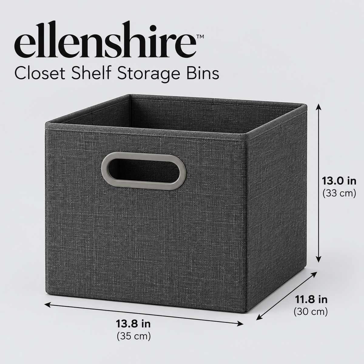 𝐞𝐥𝐥𝐞𝐧𝐬𝐡𝐢𝐫𝐞™ Closet Shelf Storage Bins
