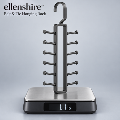 𝐞𝐥𝐥𝐞𝐧𝐬𝐡𝐢𝐫𝐞™ Belt & Tie Hanging Rack