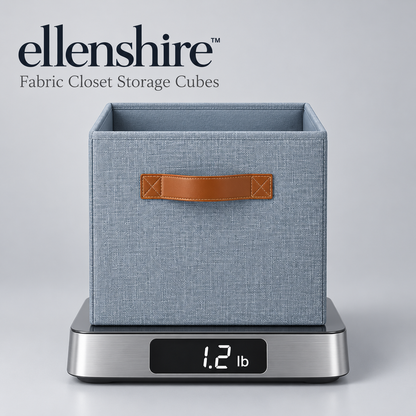 𝐞𝐥𝐥𝐞𝐧𝐬𝐡𝐢𝐫𝐞™ Fabric Closet Storage Cubes