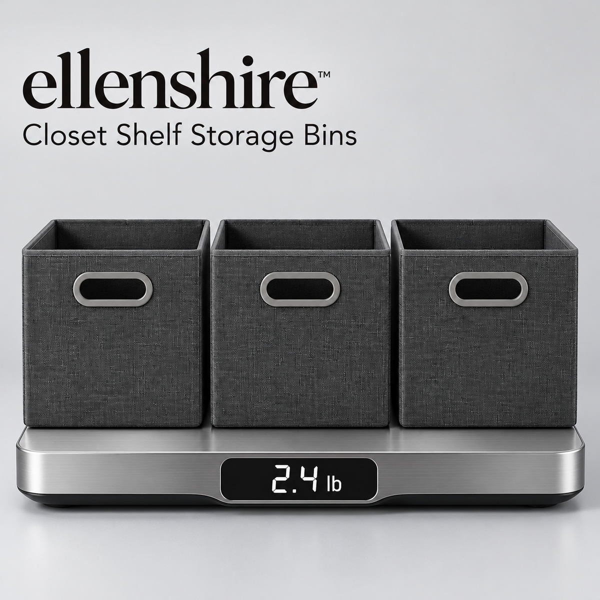 𝐞𝐥𝐥𝐞𝐧𝐬𝐡𝐢𝐫𝐞™ Closet Shelf Storage Bins