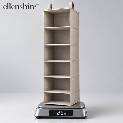 𝐞𝐥𝐥𝐞𝐧𝐬𝐡𝐢𝐫𝐞™ Multi-Layer Hanging Closet Shelves