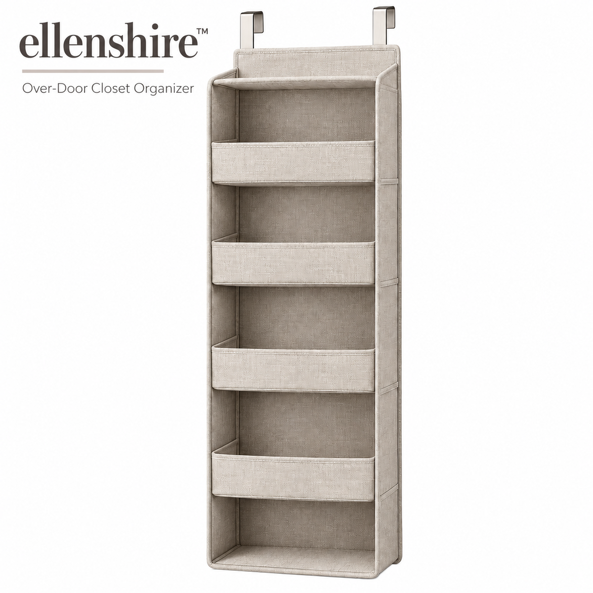 𝐞𝐥𝐥𝐞𝐧𝐬𝐡𝐢𝐫𝐞™ Over-Door Closet Organizer