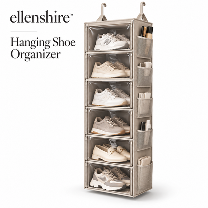 𝐞𝐥𝐥𝐞𝐧𝐬𝐡𝐢𝐫𝐞™ Hanging Shoe Organizer