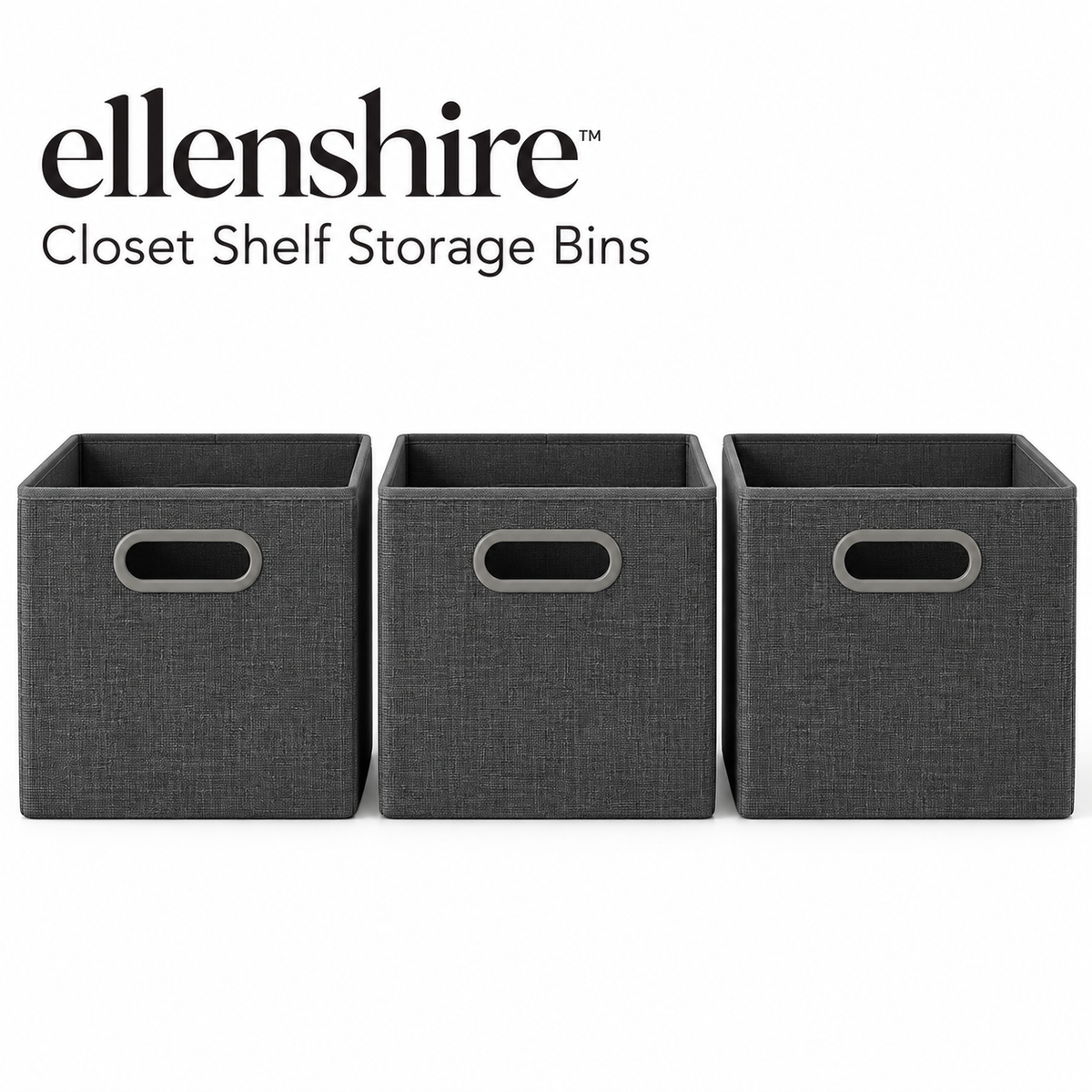 𝐞𝐥𝐥𝐞𝐧𝐬𝐡𝐢𝐫𝐞™ Closet Shelf Storage Bins
