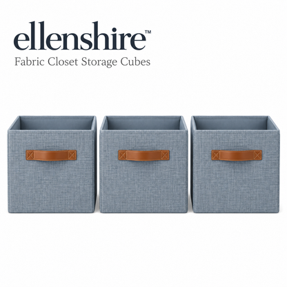 𝐞𝐥𝐥𝐞𝐧𝐬𝐡𝐢𝐫𝐞™ Fabric Closet Storage Cubes