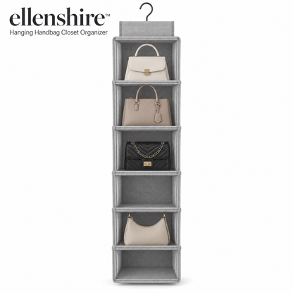 𝐞𝐥𝐥𝐞𝐧𝐬𝐡𝐢𝐫𝐞™ Hanging Handbag Closet Organizer